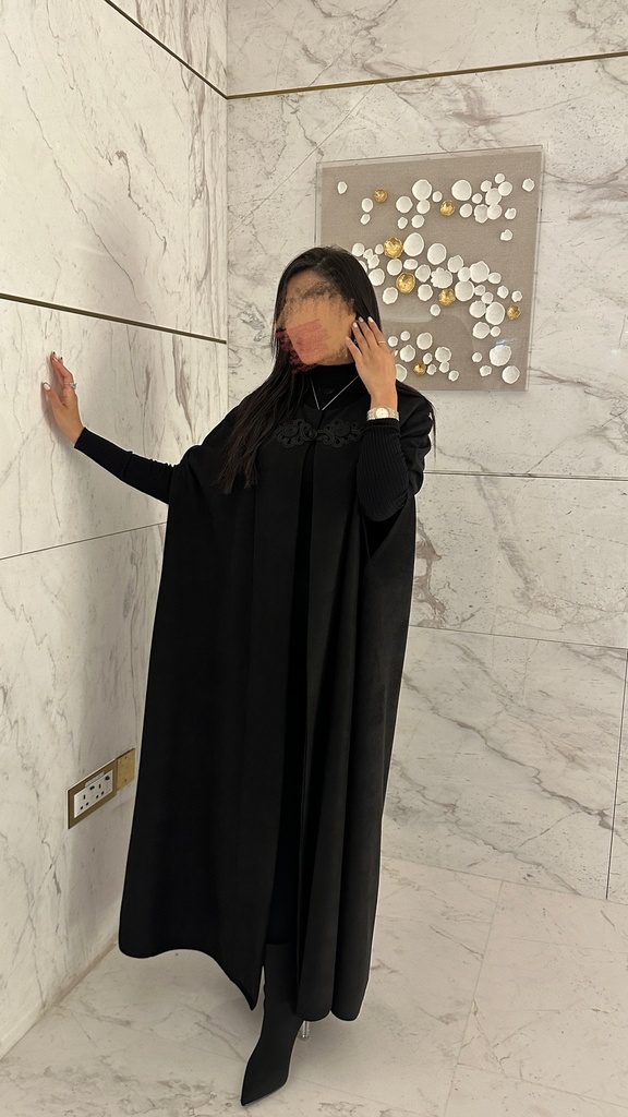 Winter cape abaya (S)