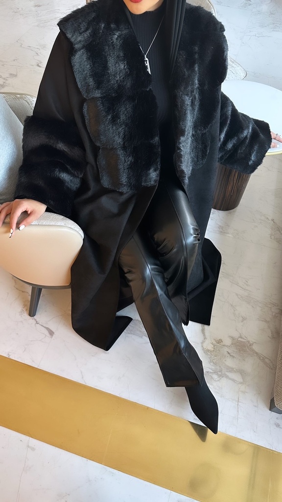 Winter limited edition abaya (أسود, S)